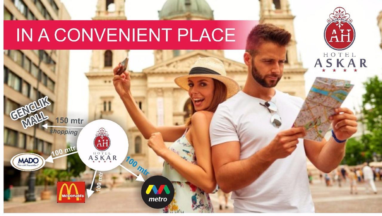 Askar Hotel Baku Luaran gambar